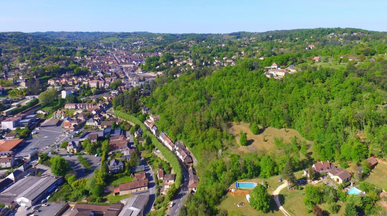 Domaine De La Queyrie Villa Sarlat-la-Caneda Exterior photo